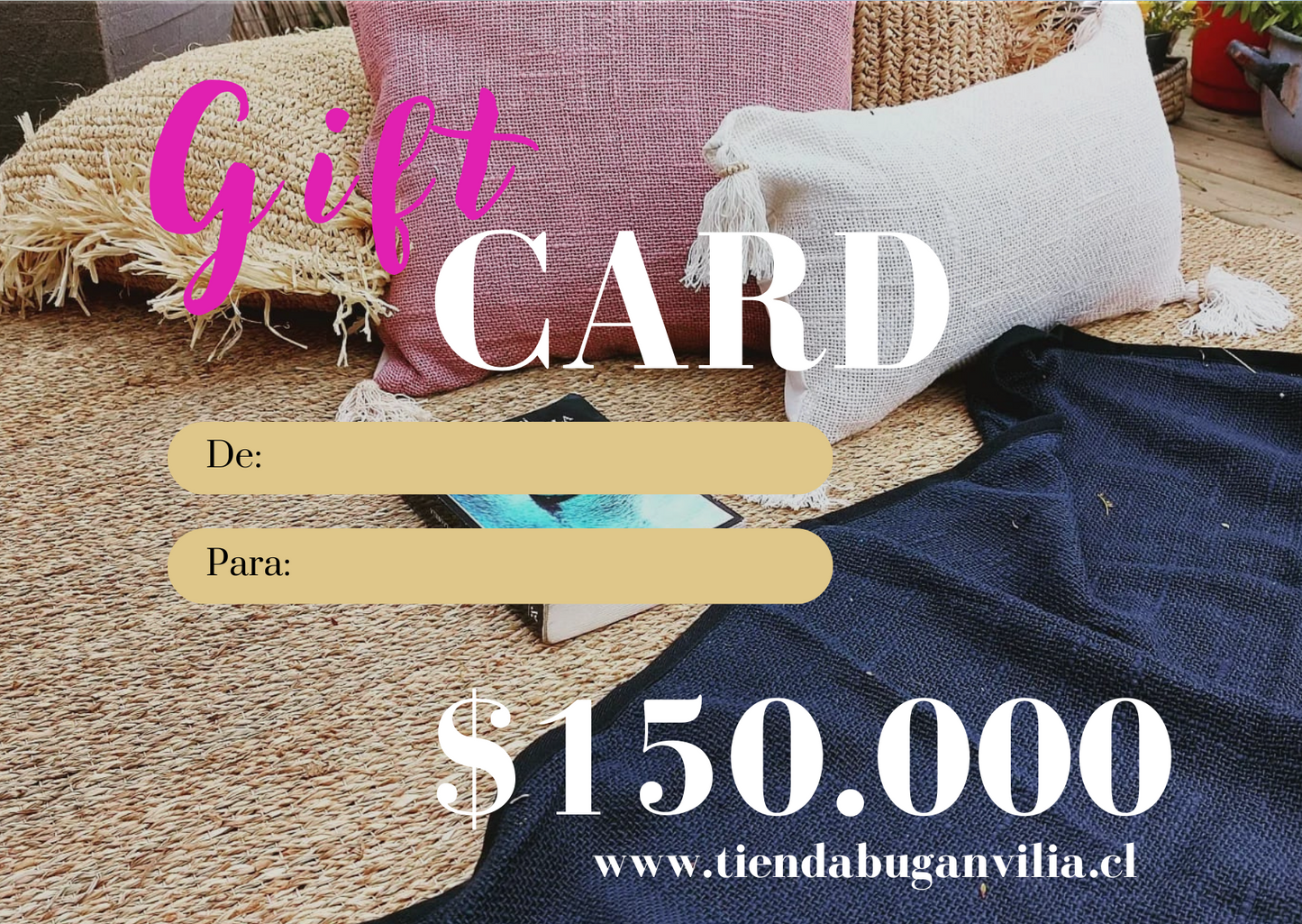 Gift Card Tienda Buganvilia